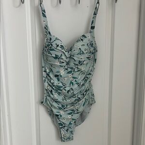 Floral One Piece Swimsuit